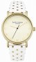 DAISY DIXON Candice Gold White Leather Strap DD022WG
