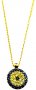 Χρυσό γυναικείο μενταγιόν 14K code GK0051
