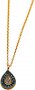 Ροζ χρυσό γυναικείο μενταγιόν 14K code GK0066
