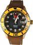 D-Watch Brown Rubber Strap 11009 05