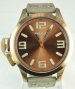 OOZOO Steel Limited Edition XXL Brown Leather Strap OS357