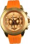 Rebecca orange rubber strap ACRORN94