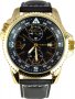 Ferro Black Leather Strap F13046WT-0032