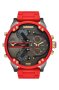 Diesel Mr. Daddy 2.0 Red Stainless Steel Chronograph DZ7430