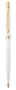 Escada Gold Plated White Lacquered Slender Ballpoint Pen E90014