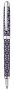Escada Rhodium Plated Purple Lacquered Insignia Ballpoint Pen E90022