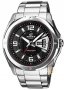 CASIO Edifice Stainless Steel Bracelet Black Dial EF-129D-1AVEF