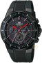CASIO Edifice Chronograph Black Rubber Strap EF-552PB-1A4VEF
