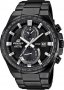 CASIO Edifice World Time Chrono Black Stainless Steel Bracelet EFR-542BK-1AVUEF