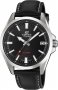 CASIO Edifice Black Leather Strap EFV-100L-1AVUEF