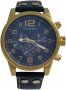 Ferro Blue Leather Strap F13087WT-174B