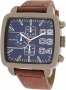 Ferro Brown Leather Strap F13090WT-0182B