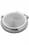 Silver Dial Travel Alarm Clock FC-209MC5TC6