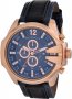 Ferrucci Dark Blue Leather Strap FC6122K.04