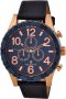 Ferrucci Leather Band Watch With Date FC6267K.03