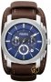 FOSSIL Machine Brown Leather Strap Chronograph FS4793
