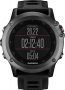 GARMIN Fenix 3 Grey Performer Bundle Black Rubber Strap GA-010-01338-11