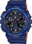 CASIO G-Shock Blue Rubber Strap GA-100L-2AER