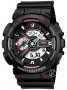 CASIO G-Shock Black Rubber Strap GA-110-1AER