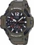 CASIO G-Shock Olive Rubber Strap GA-1100KH-3AER