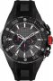 Quantum Hunter Black Rubber Chronograph HNG376.051