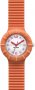 Hip Hop Orange Rubber Strap HWU0166