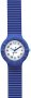 Hip Hop Navy Blue Rubber Strap HWU0463