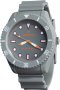Hoops Under Water Grey Rubber Strap 2479M05