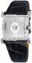 Iceberg Crystals Black Leather Strap IC705-11