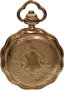 Quartz Gold Plated pocket watch Q61489