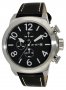 JETSET New York Black Leather Chronograph J66603-267