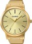 CASIO Collection Gold Stainless Steel Bracelet LTP-E118G-9AEF