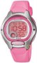 CASIO Collection Digital Pink Rubber Strap LW-200-4BVEF
