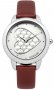 MORGAN de toi Crystals Brown Leather Strap M1252R