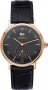 MICHEL HERBELIN Montmartre Black Leather Strap MH18247/PR14GO