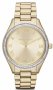 Michael Kors Blake Champagne Dial Gold-tone Stainless Steel Bracelet MK3244