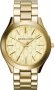 Michael Kors Runway Slim Gold Stainless Steel Bracelet MK3335