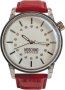 MOSCHINO Fantastic XXL White Dial Red Strap MW0300R