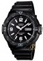 CASIO Collection Black Rubber MRW-200H-1B2V