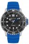 NAUTICA NMX Dive Blue Rubber Strap NAD18517G