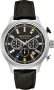 Nautica Black Leather Strap NAI16517G