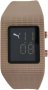 Puma Light Brown Rubber Strap PU000012004
