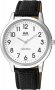 Q&Q Black Leather Strap Q924-304