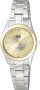 Q&Q Two Tone Metal Bracelet Q933-403