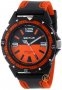 Sector Expander 90 Black & Orange Rubber Strap R3251197019