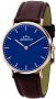 CHRONOSTAR Rose Gold Brown Leather Strap R3751252019