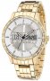 JUST CAVALLI Huge Crystal Gold Plated Stainless Steel Bracelet R7253127504