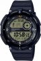 CASIO Collection Black Rubber Strap SGW-600H-9AER