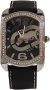 Marc Ecko The Entourage Black Leather Strap E95017G1