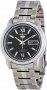 Seiko Men's 5 Black Dial Stainless Steel Watch SNKK81K1